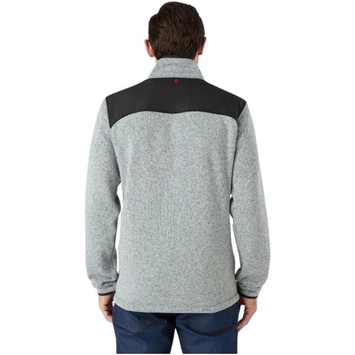 Musto Mnner Fleece 2024 Gestrickt 82556 - Grau Melang